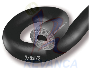 RUBATEX 7/8 X 1/2 NEGRO IMPORTADO