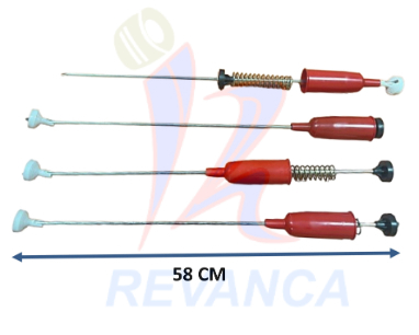 AMORTIGUADOR VARILLA MABE 58CM (4 PCS X EMPAQUE)