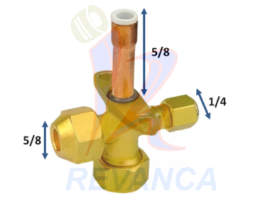 VALVULA CARGA PARA A/A SPLIT DE 5/8