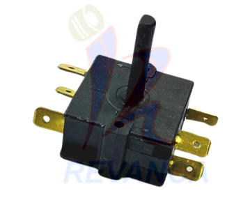 SWITCH 3 CALORES PEQUEÑO M/NUEVO PIN LARGO COCINAS ELECTRICA 13/15AMP 250V