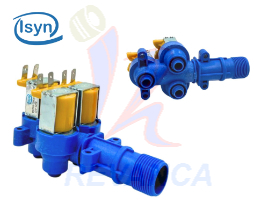 VALVULA MABE AMAZONA ENTRADA DE AGUA 1 ENTRA / 3 SALIDAS HACIA ABAJO