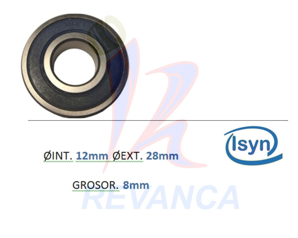 BALINERA 6001 2RS ISYN