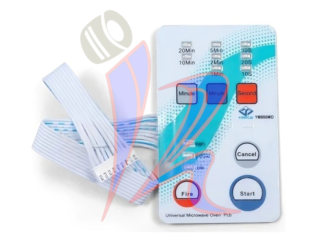 DISPLAY DE TARJETA MICROONDA YM900MO KEY