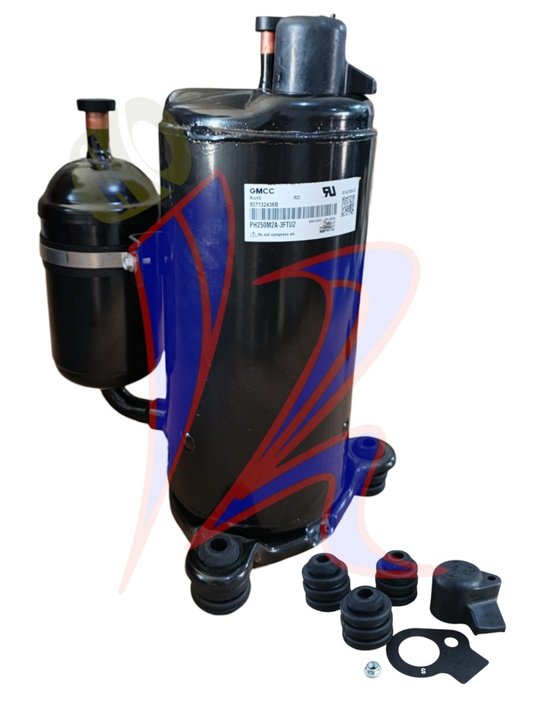 COMPRESOR ROTATIVO 18000 BTU GMCC 220V PH250M2A/PH240M2C-3FTUI (R22)