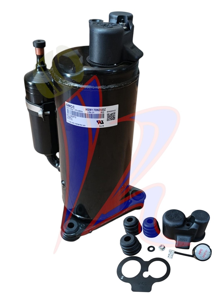 COMPRESOR ROTATIVO 12000 BTU GMCC 220V (R22) PH170G1C