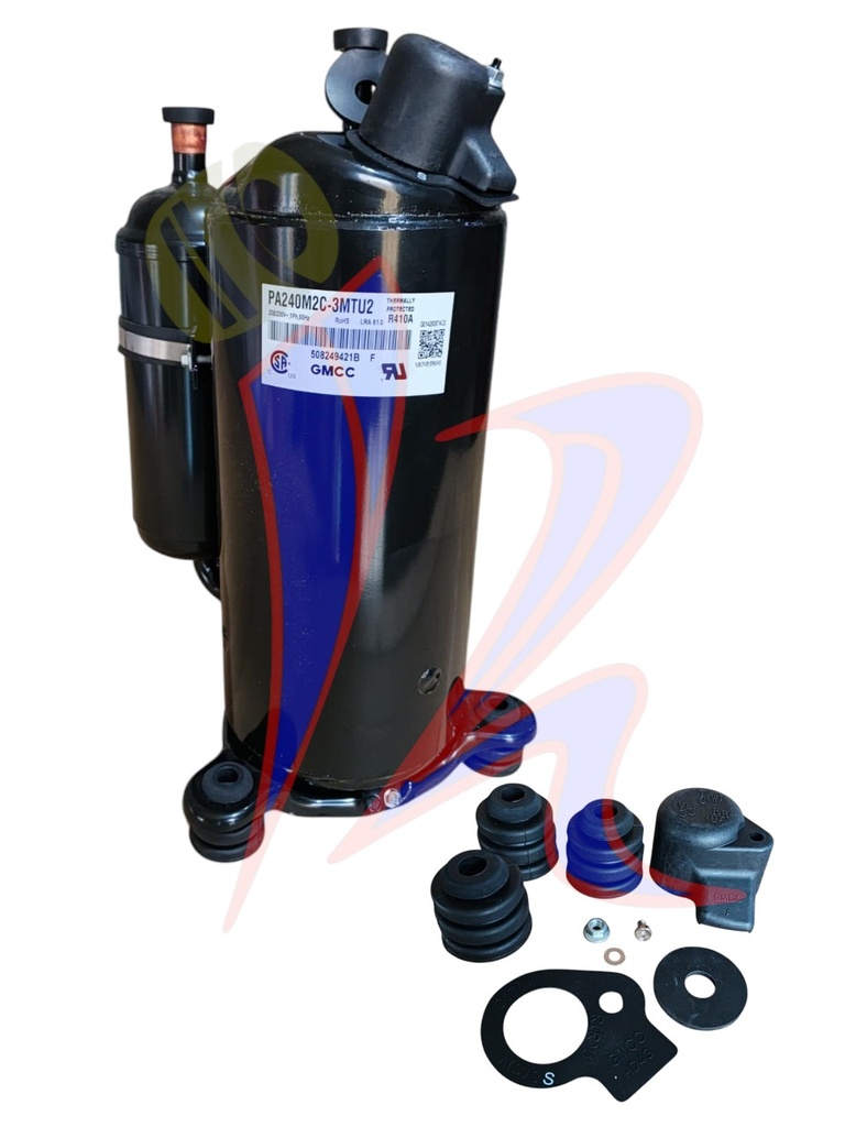 COMPRESOR ROTATIVO 24000 BTU GMCC/HIGHLY 220V (R410A) PA240M2C-3MTU2/ASH250DG