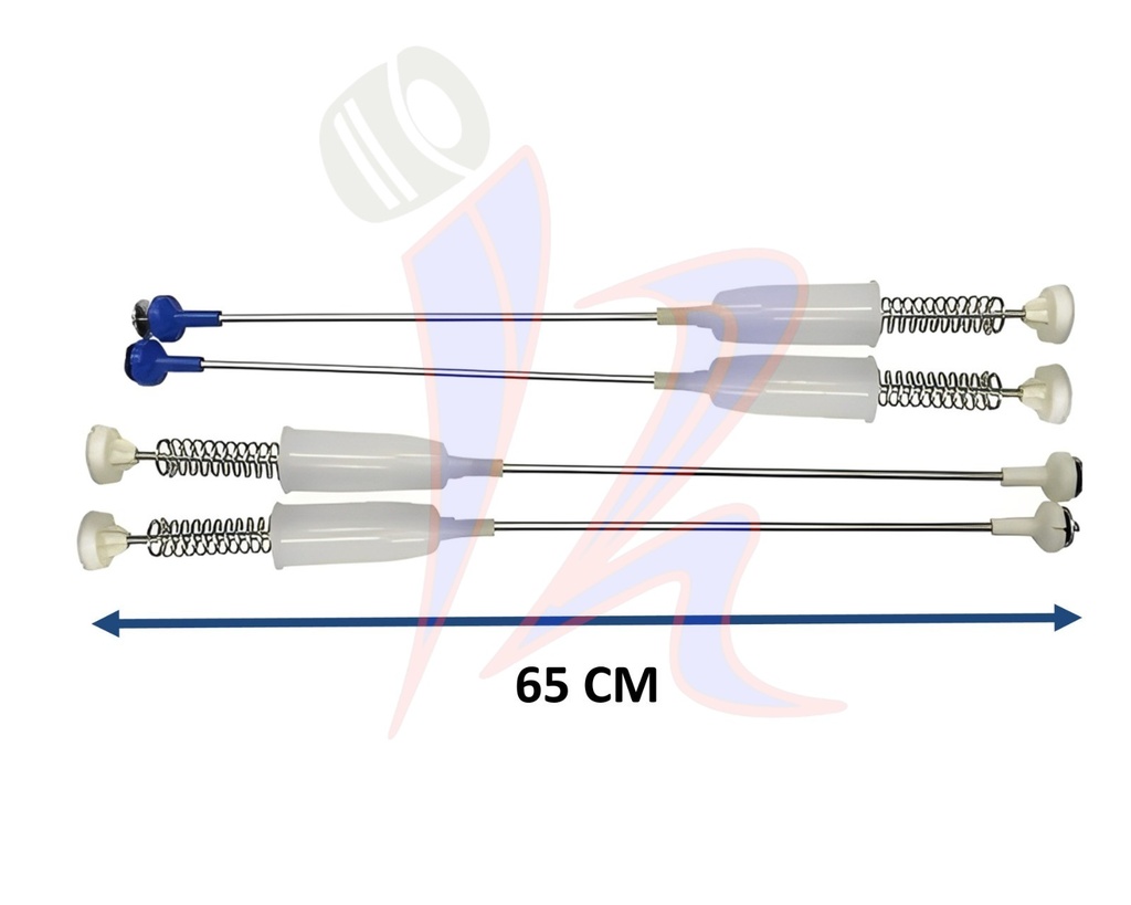 AMORTIGUADOR VARILLA DE LAVADORA 65CM (JUEGO DE 4) L000650