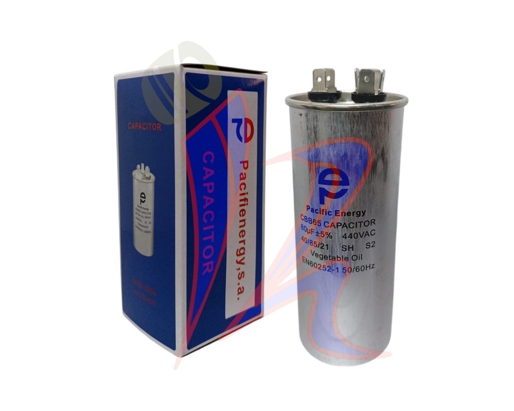 CAPACITOR DE MARCHA - 80MF/440V
