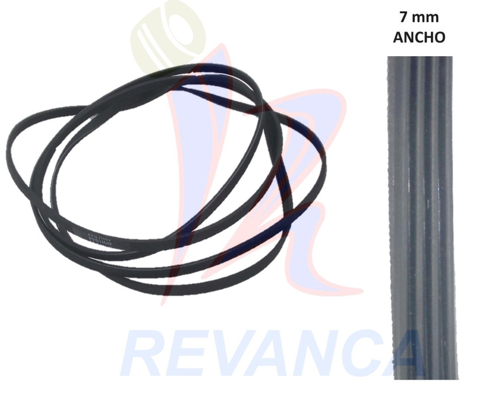 CORREA SEC. WHIRLPOOL 661570/4HP2375 (1.18 MTS) ISYN