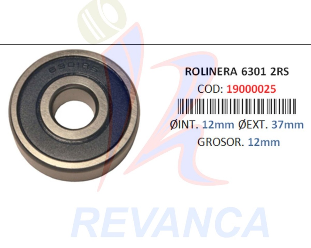 BALINERA 6301 2RS ISYN