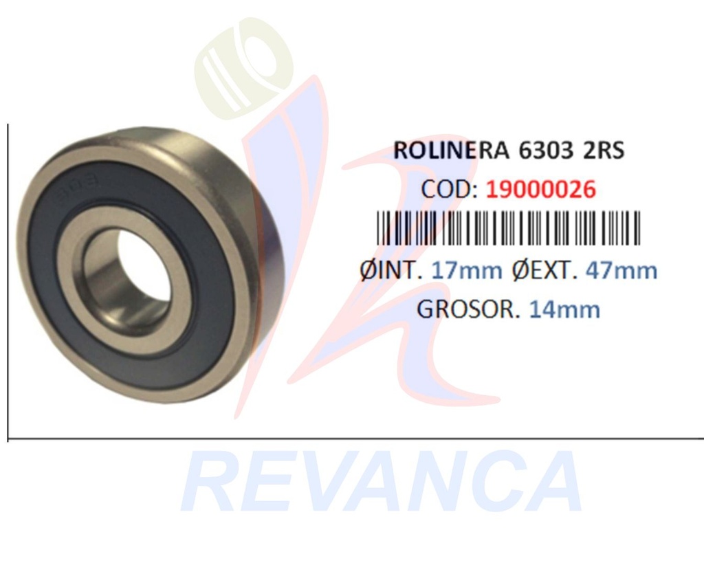 BALINERA 6303 2RS ISYN