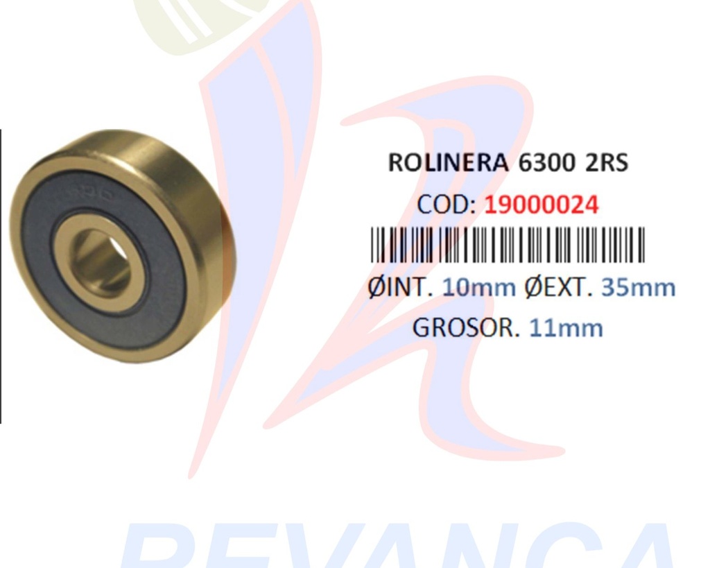 BALINERA 6300 2RS ISYN