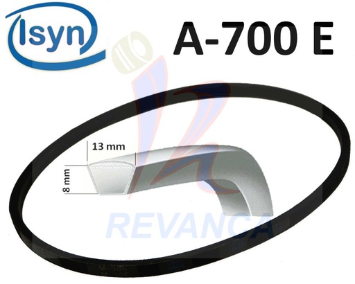 [02050484] CORREA DE LAVADORA  A-700E ISYN
