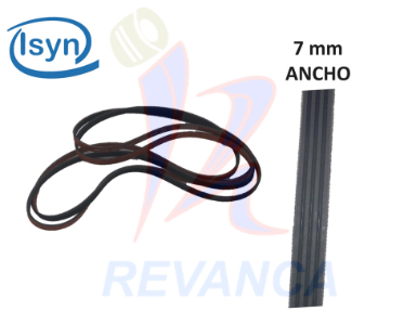 [02010126] CORREA SEC. WHIRLPOOL 3394652/4HP2010 (1.00 MTS) ISYN