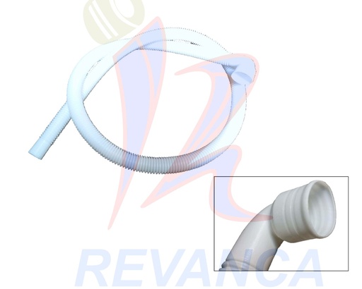 [02050227] MANGUERA DESAGUE P-02  CODO 3/4 X 1,55 MTS