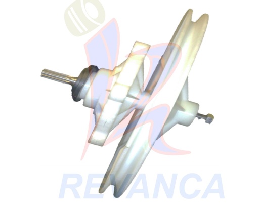 [02040015] POLEA DE CHUMACERA DAEWOO 700
