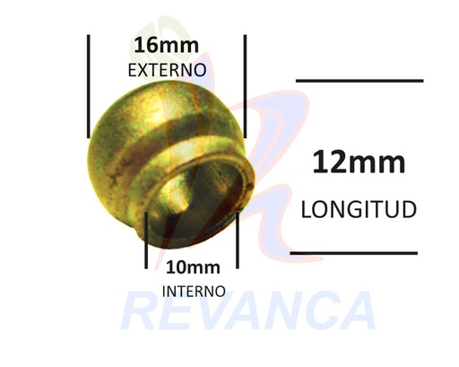 [08020012] BUJE NIPON CON CUELLO EN BRONCE