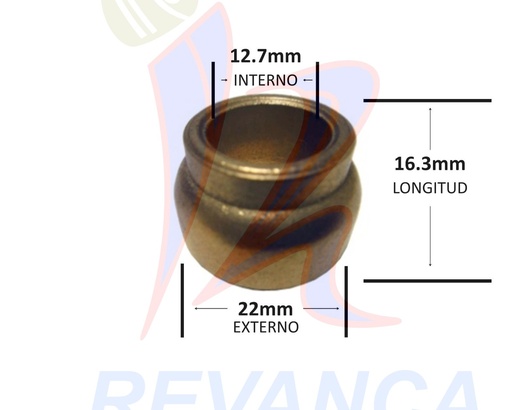 [08020020] BUJE PATTON VIEJO EN BRONCE