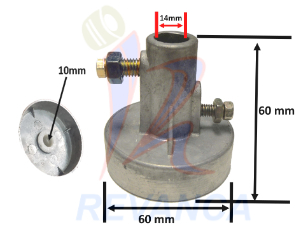 [02050012] ACOPLE METALICO LAV SAMSUNG PEQUEÑO BUJE 10MM