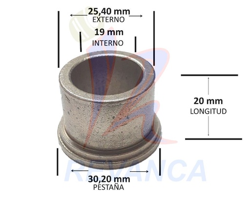 [08040026] BUJE ESCALONADO CANA WHIRLPOOL
