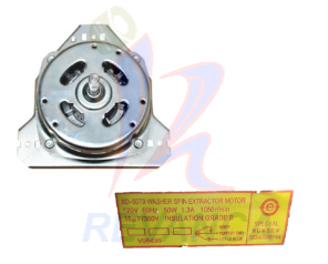[02050089] MOTOR SECADO 3 PUNTAS EJE 12MM 50WT HAIER 0034000974A/V98496 (TIPO AVION)