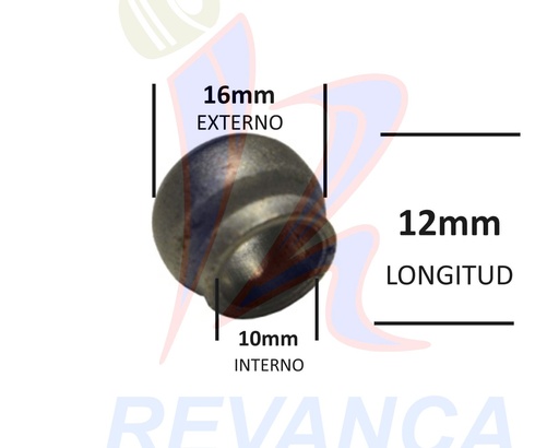 [08020011] BUJE NIPON CON CUELLO EN HIERRO