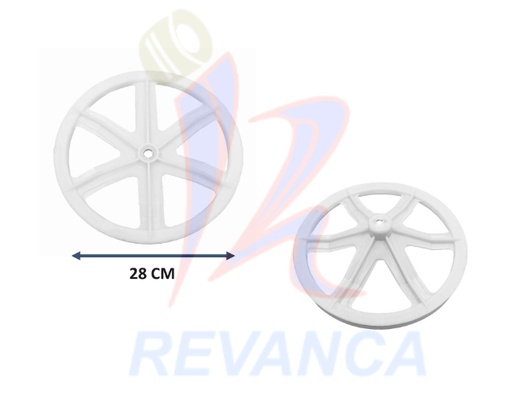 [02050674] POLEA CHUMACERA