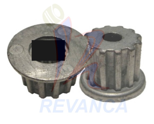 [02050136] ACOPLE AGITADOR EJE CUADRADO 12D. EXTERNO