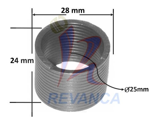 [02070046] RESORTE 12 VUELTAS ELECTROLUX / FRIGIDAIRE