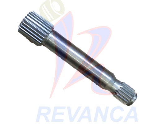 [02030174] EJE LAV. MABE/G.E AMAZONAS ORIGINAL INFERIOR C/PIÑON  METALICO (11.2 CM)