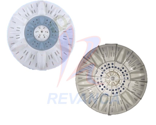 [02050570] AGITADOR ASIATICO BLANCO/AZUL 34 CM E/CUADRADO AW-60449C