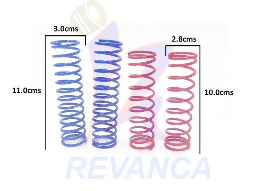 [02030199] JUEGO DE RESORTES AMORTIGUADORES AMAZONAS