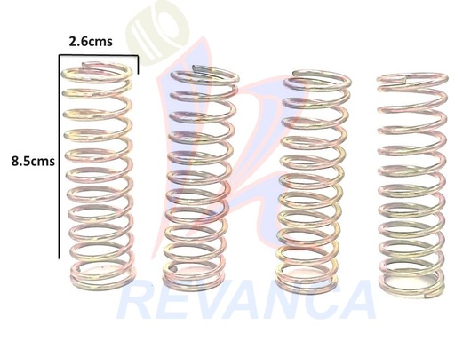 [02050346] JUEGO DE RESORTES AMORTIGUADORES SAMSUNG PEQUEÑO