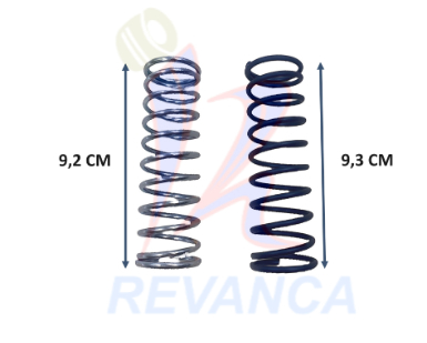 [02030182] JUEGO DE RESORTES AMORTIGUADORES MABE LANCE