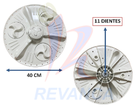 [02050331] AGITADOR ASIATICO LG 40 CM. 11D 3 DISCOS