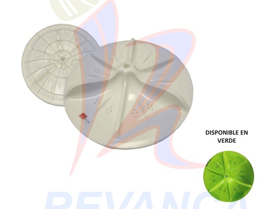 [02050329] AGITADOR ASIATICO ELECTROLUX 34 CM E/CUADRADO BLANCO