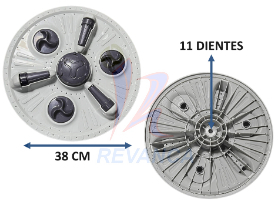 [02050201] AGITADOR ASIATICO LG 38CM 11D 3 DISCOS