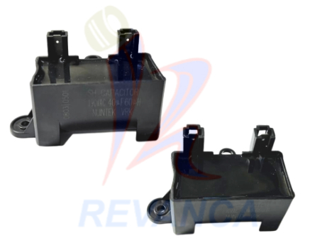 [02050246] CAPACITOR P/LAV. DIGITAL- 40MF/190VAC CUADRADO