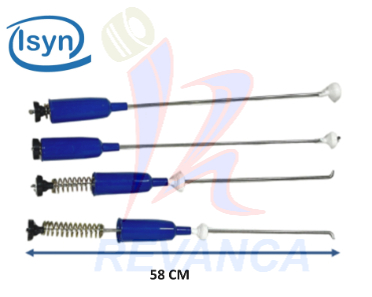 [02020037] VARILLA  AMORTIGUADOR DE LAV 58 CM (JUEGO DE 4 )