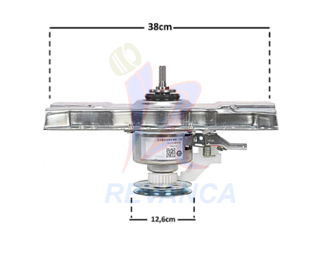 [02050499] TRANSMISION METALICA LAV. HAIER C/PUENTE P/GRANDE 0030805973/V13294/L2T2-3