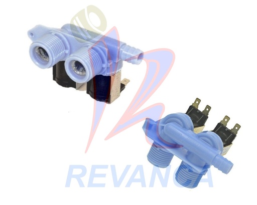 [02040113] VALVULA ENTRADA DE AGUA WHIRLPOOL 139/285805 AZUL ALTA CALIDAD