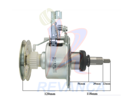 [02050642] TRANSMISION METALICA DAEWOO (CUELLO ALTO)