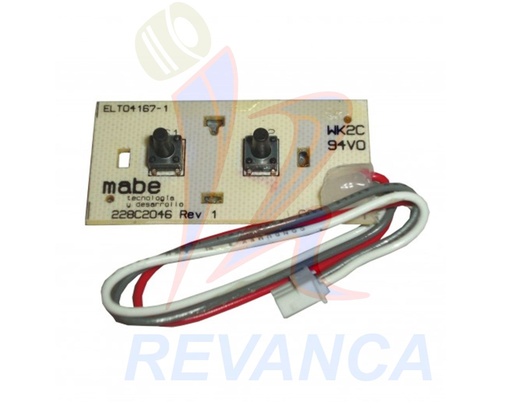 [02080008] TARJETA DE BOTONES 228C2046G001