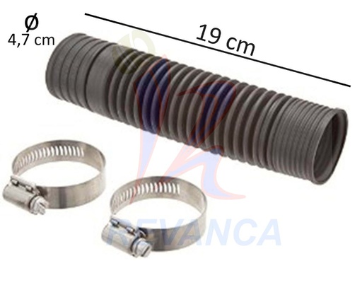 [02040056] MANGUERA WHIRLPOOL TINA A BOMBA 285871 / 3957449