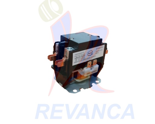 [04030210] CONTACTOR ISYN 2 POLOS 40 AMP 24 V