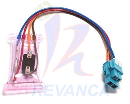 [04030217] BIMETAL DE NEVERA LG C/CONEC. AZUL 4 CABLES  MARRON-NARANJA-AZUL-ROJO KSD-2011