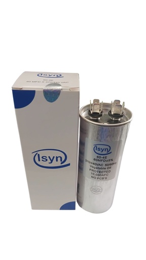 [04040042] CAPACITOR DE MARCHA - 60MF 370/440V ISYN