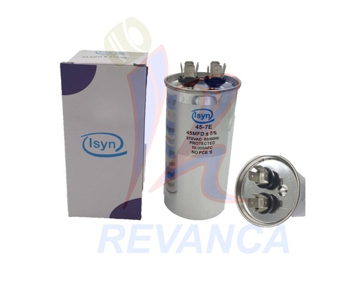 [04040042] CAPACITOR DE MARCHA - 60MF 370/440V ISYN