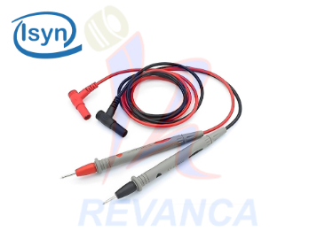 [04010216] JUEGO DE CABLES VOLTIAMPERIMETRO/CAPACIMETRO ALTA CALIDAD ISYN