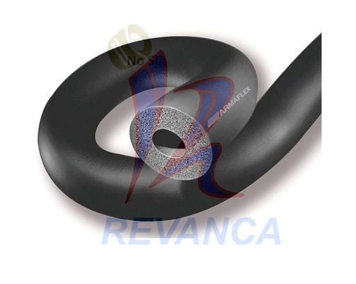 [04030397] RUBATEX 3/4 X 1/2  IMPORTADO NEGRO 1.8 MTS
